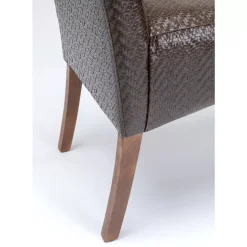 KARE Design Sitzbänke-Bank Motley Textum Braun