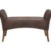 KARE Design Sitzbänke-Bank Motley Tonka Braun