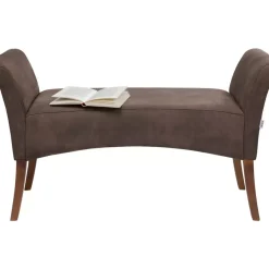 KARE Design Sitzbänke-Bank Motley Tonka Braun