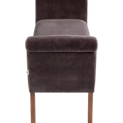 KARE Design Sitzbänke-Bank Motley Velvet Braun