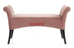 KARE Design Sitzbänke-Bank Motley Velvet Rose