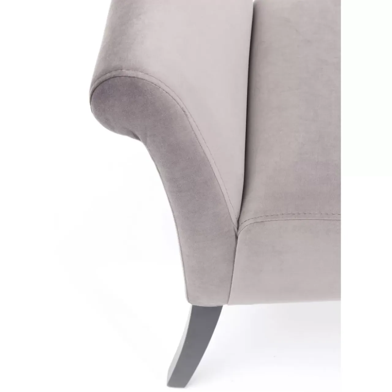 KARE Design Sitzbänke-Bank Motley Velvet Silvergrey