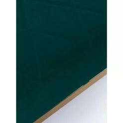 KARE Design Sitzbänke-Bank Smart Dunkelgrun Messing 150X40Cm