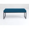 KARE Design Sitzbänke-Bank Smart Petrol Schwarz 90Cm