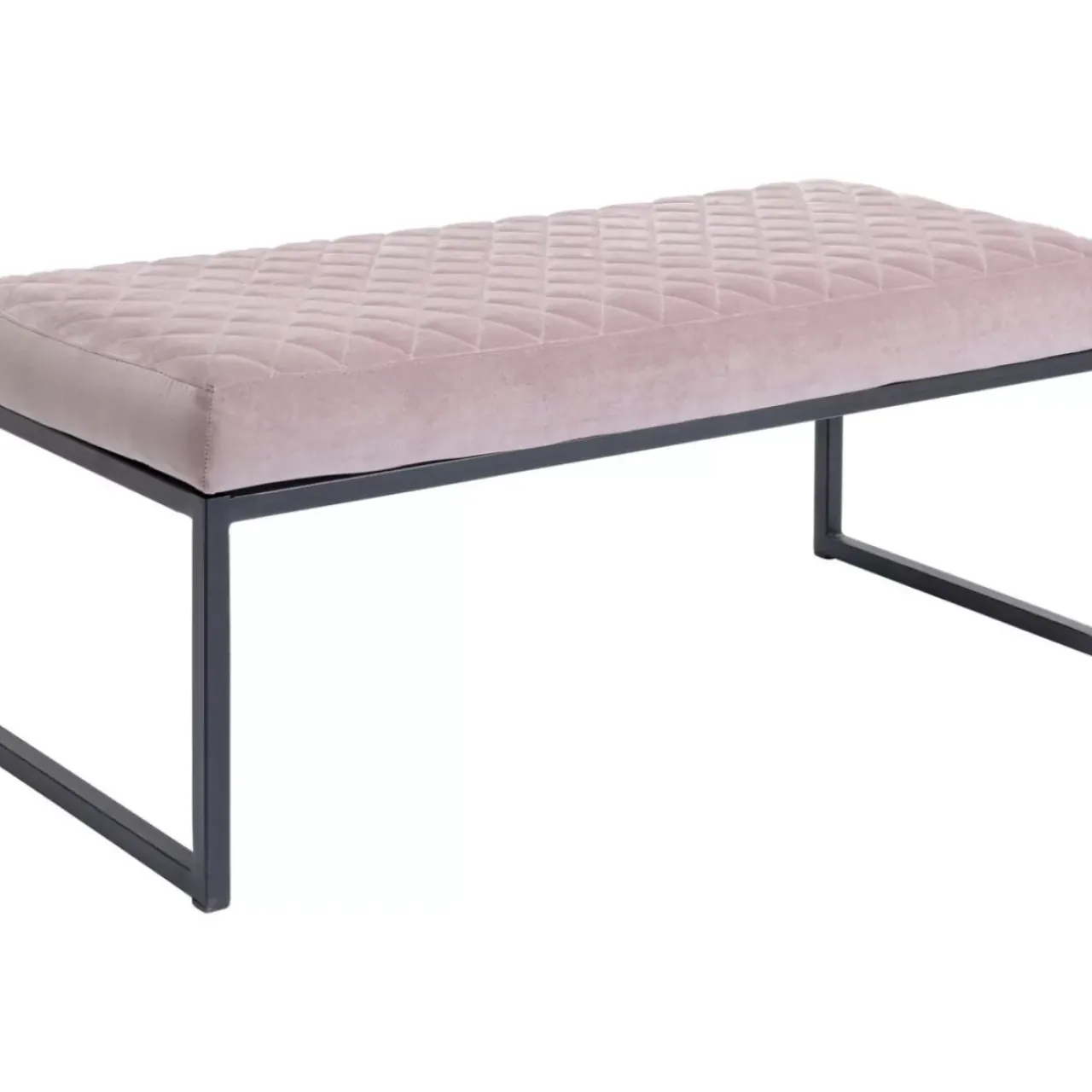 KARE Design Sitzbänke-Bank Smart Rosa Schwarz 90X40Cm