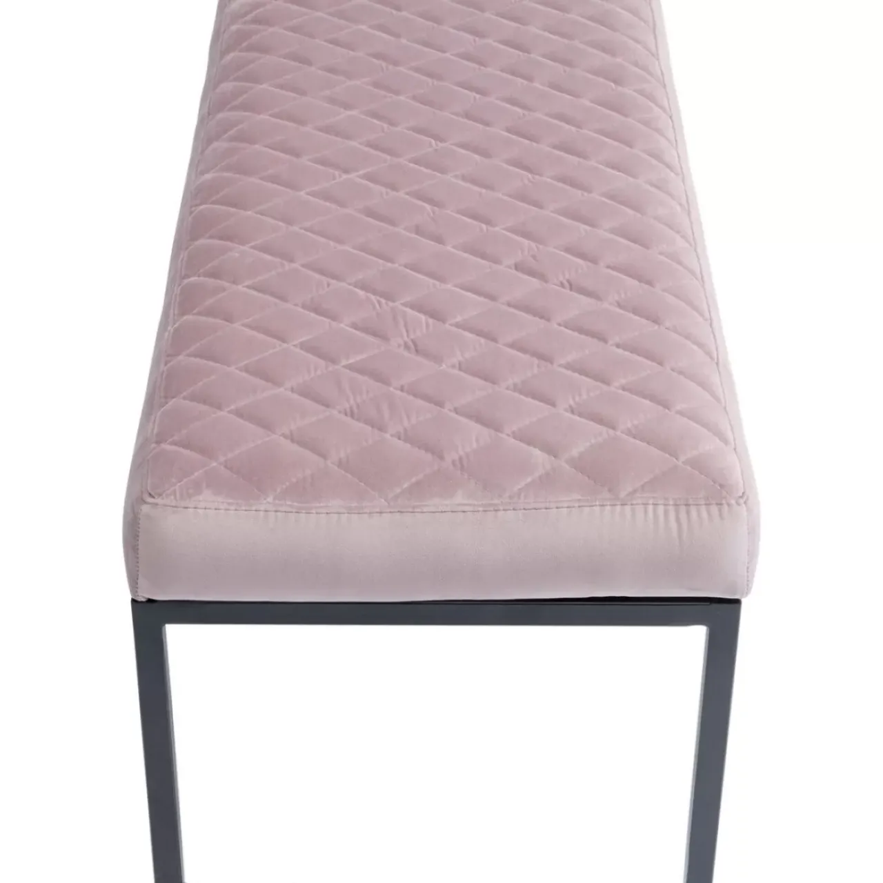 KARE Design Sitzbänke-Bank Smart Rosa Schwarz 90X40Cm