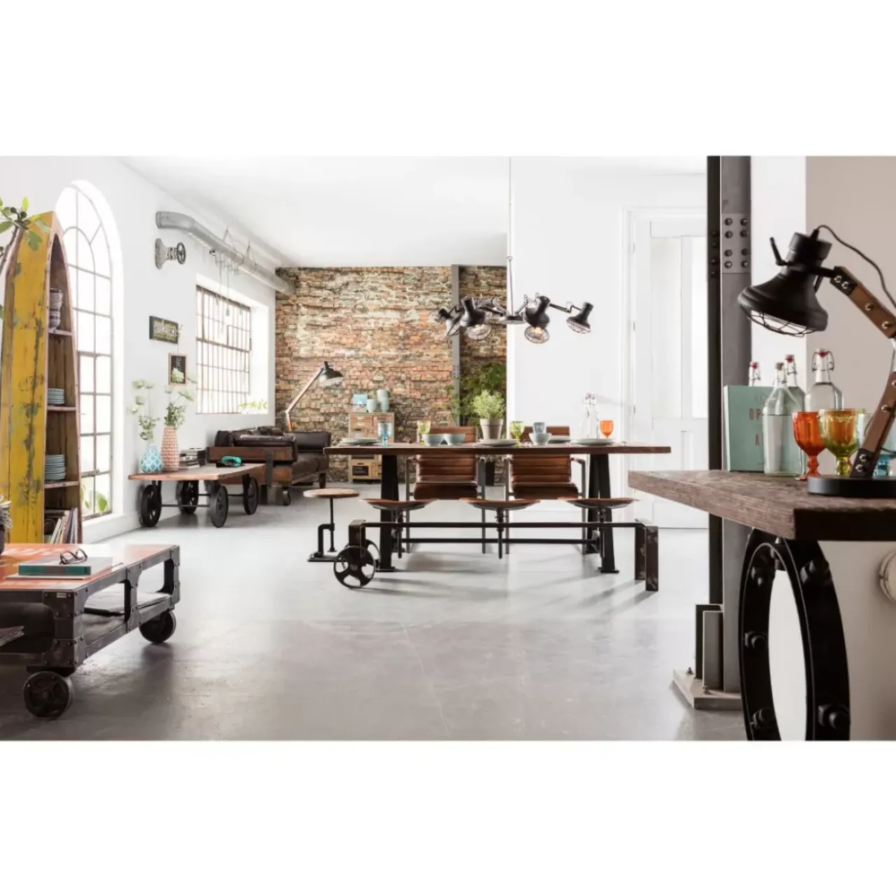 KARE Design Sitzbänke-Bank Tractor