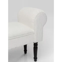 KARE Design Sitzbänke-Bank Wing Creme Schwarz
