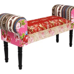 KARE Design Sitzbänke-Bank Wing Patchwork Red