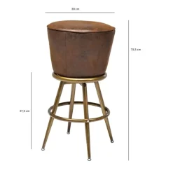 KARE Design Sitzbänke-Barhocker Lady Rock Vintage