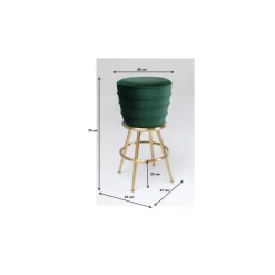 KARE Design Sitzbänke-Barhocker Treviso Grun