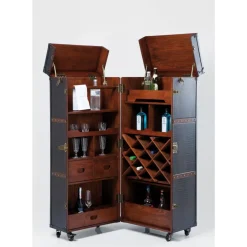 KARE Design Bars-Barschrank Globetrotter