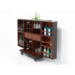 KARE Design Bars-Barschrank Globetrotter Medium