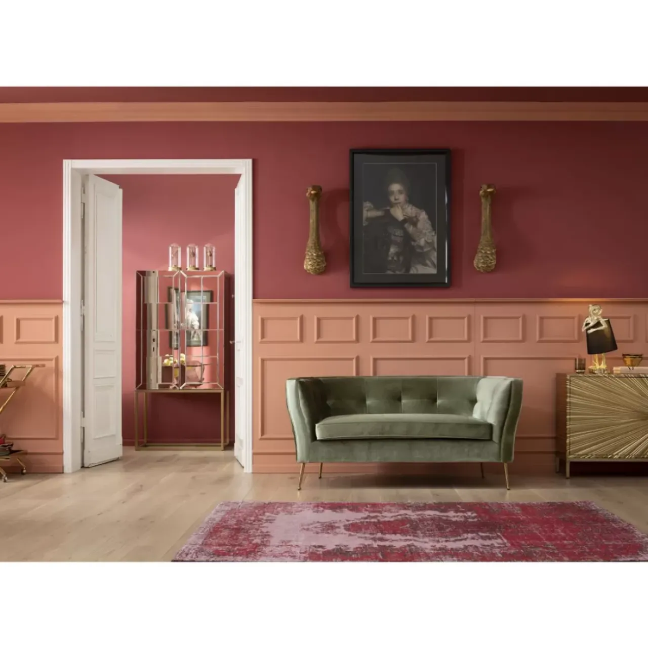 KARE Design Bars-Barschrank Luxury Champagne