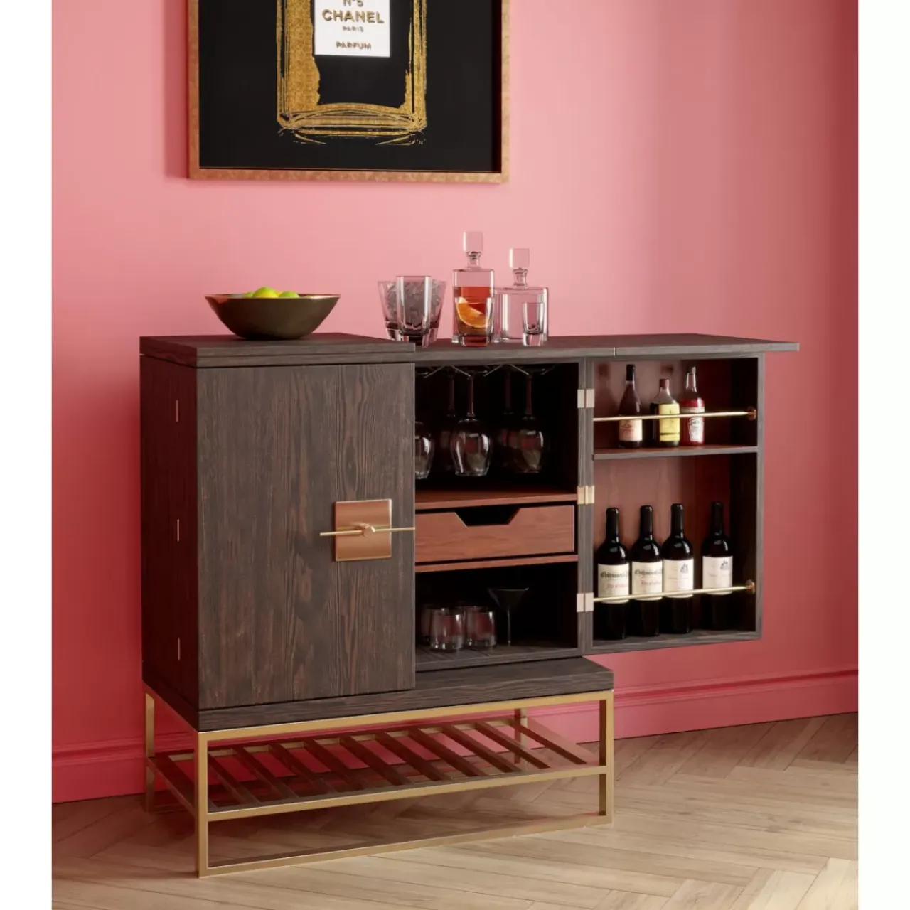 KARE Design Bars-Barschrank Osaka 107X92Cm