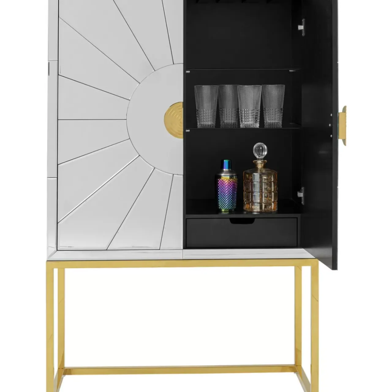 KARE Design Bars-Barschrank Queen 91X147Cm