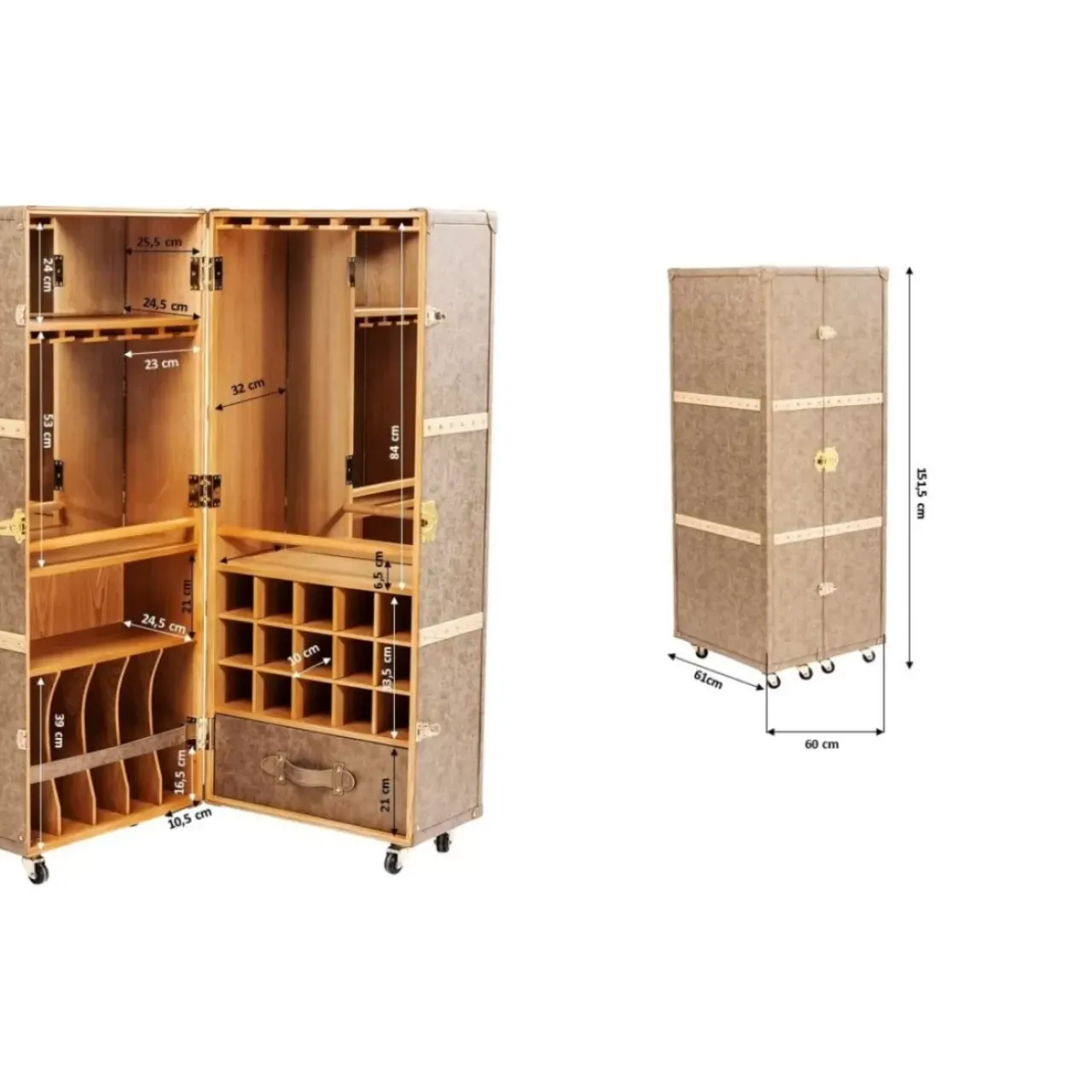 KARE Design Bars-Barschrank West Coast Mobile
