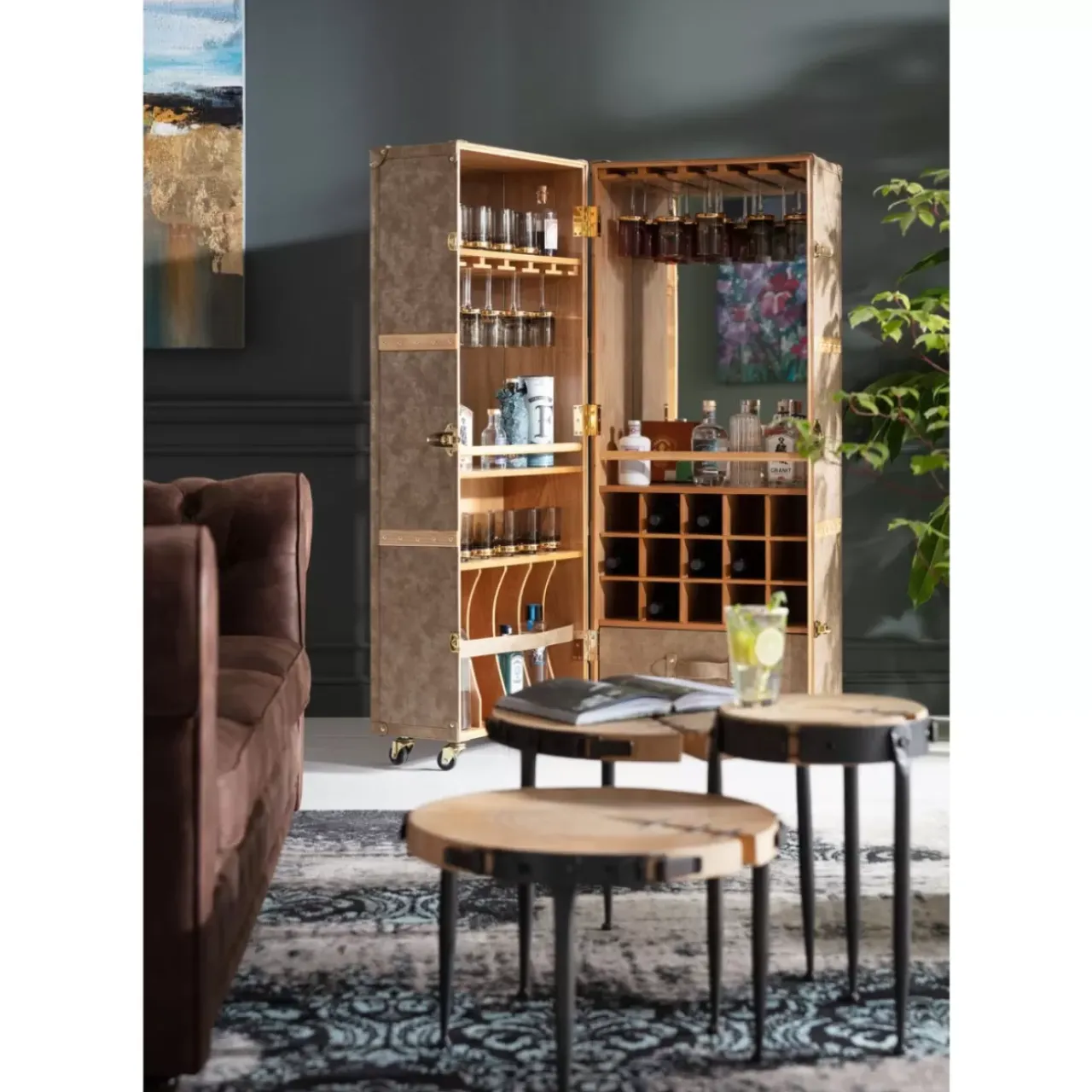 KARE Design Bars-Barschrank West Coast Mobile