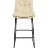 KARE Design Sitzbänke-Barstuhl Daria Creme 75Cm