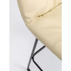 KARE Design Sitzbänke-Barstuhl Daria Creme 75Cm