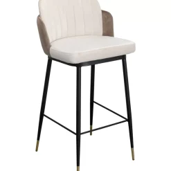 KARE Design Sitzbänke-Barstuhl Hojas Beige