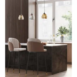 KARE Design Sitzbänke-Barstuhl Hojas Beige