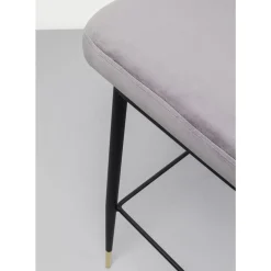 KARE Design Sitzbänke-Barstuhl Hojas Grau