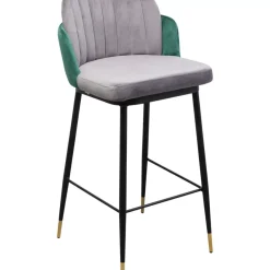 KARE Design Sitzbänke-Barstuhl Hojas Grau