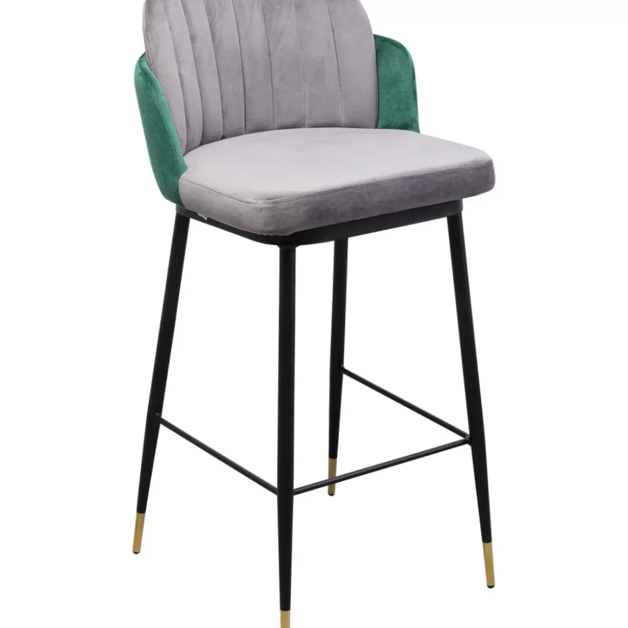 KARE Design Sitzbänke-Barstuhl Hojas Grau