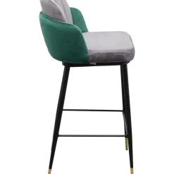 KARE Design Sitzbänke-Barstuhl Hojas Grau