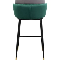 KARE Design Sitzbänke-Barstuhl Hojas Grau