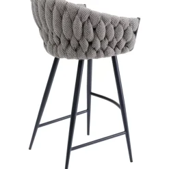 KARE Design Sitzbänke-Barstuhl Knot Tweed
