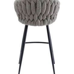 KARE Design Sitzbänke-Barstuhl Knot Tweed