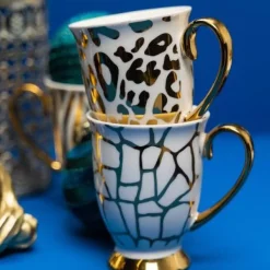 KARE Design Geschirr & Tischaccessoires-Becher Wild Mosaik