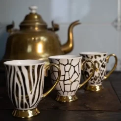 KARE Design Geschirr & Tischaccessoires-Becher Wild Mosaik