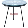 KARE Design Outdoormöbel-Beistelltisch Acapulco Schwarz