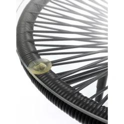 KARE Design Outdoormöbel-Beistelltisch Acapulco Schwarz