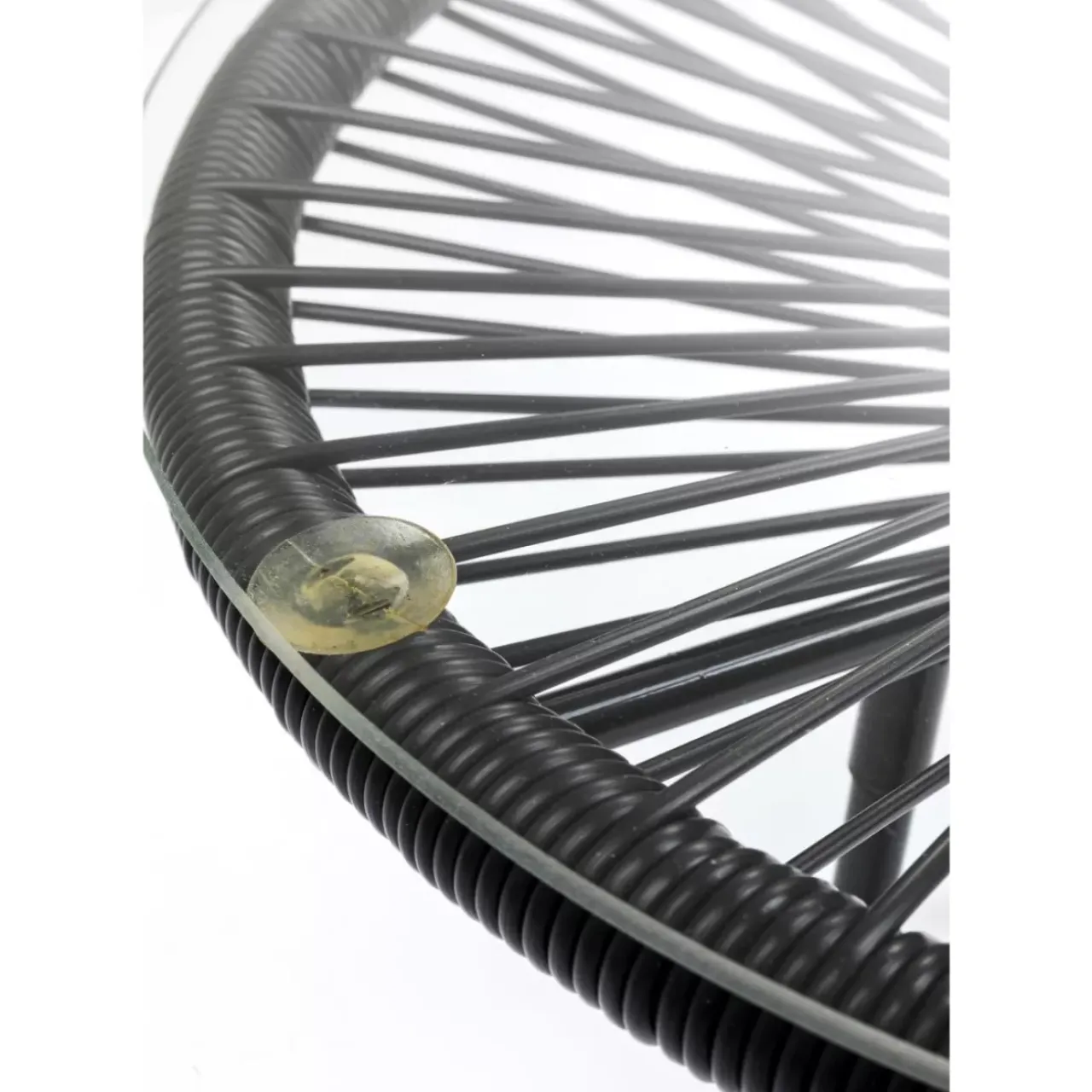 KARE Design Outdoormöbel-Beistelltisch Acapulco Schwarz