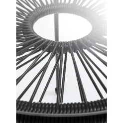 KARE Design Outdoormöbel-Beistelltisch Acapulco Schwarz