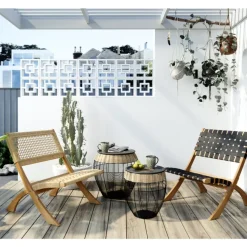 KARE Design Tische-Beistelltisch African Drums (2/Set)