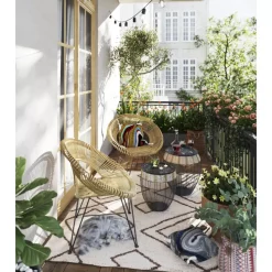 KARE Design Tische-Beistelltisch African Drums (2/Set)