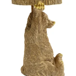 KARE Design Tische-Beistelltisch Animal Bear Gold 35X34Cm