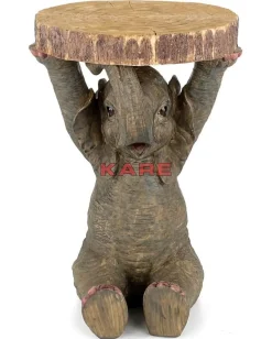 KARE Design Tische-Beistelltisch Animal Elefant O35Cm
