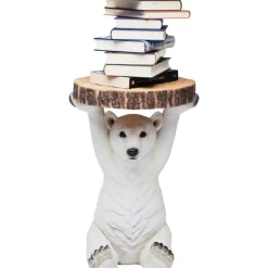 KARE Design Tische-Beistelltisch Animal Polar Bear O37Cm