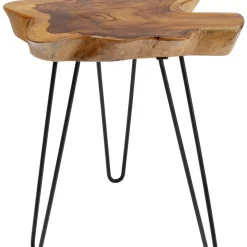 KARE Design Tische-Beistelltisch Aspen Natur 50X50Cm