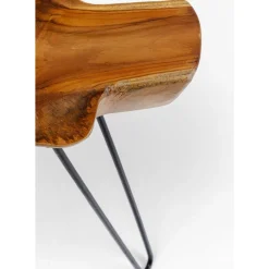 KARE Design Tische-Beistelltisch Aspen Natur 50X50Cm