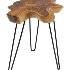 KARE Design Tische-Beistelltisch Aspen Natur 50X50Cm