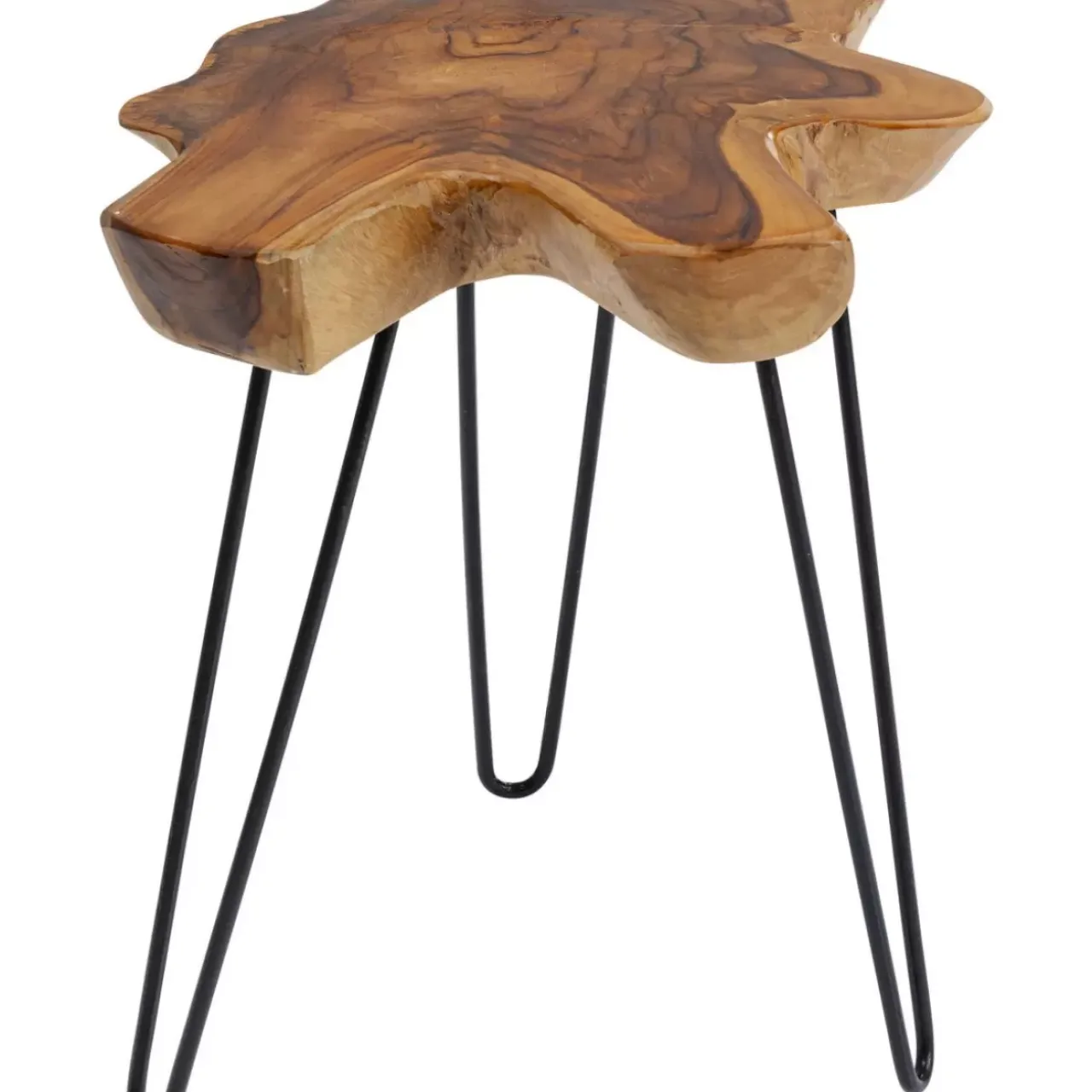 KARE Design Tische-Beistelltisch Aspen Natur 50X50Cm