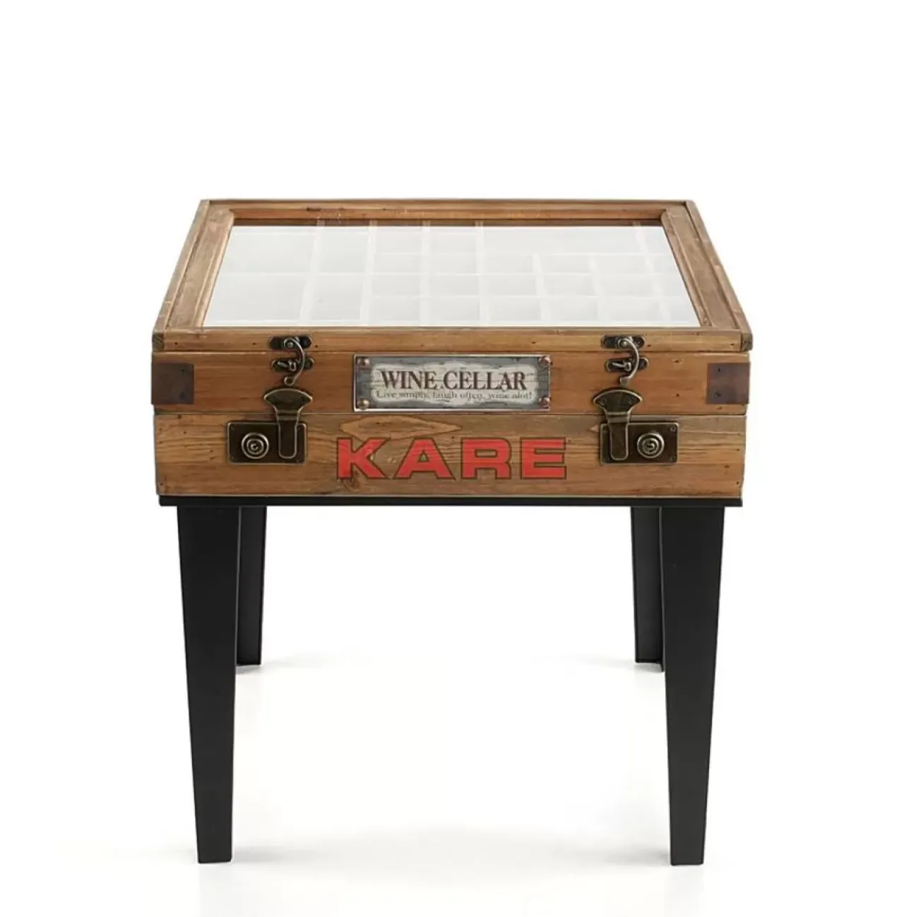 KARE Design Tische-Beistelltisch Collector Nature 55X55Cm