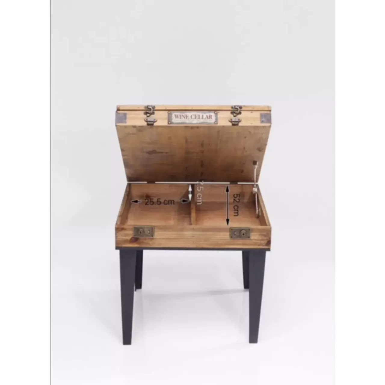 KARE Design Tische-Beistelltisch Collector Nature 55X55Cm